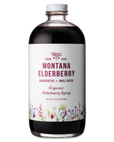 Organic Elderberry Syrup made in Montana