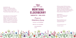 Organic Elderberry Syrup for Sale