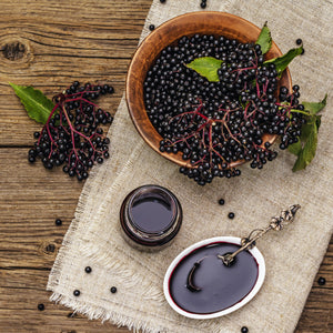 Organic Elderberry Syrup for Sale Made in Montana