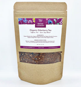 Organic Elderberry Tea - Caffeine Free